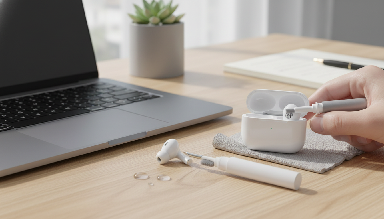3-in-1 Earbuds & Case Cleaning Pen: Quick Care Guide