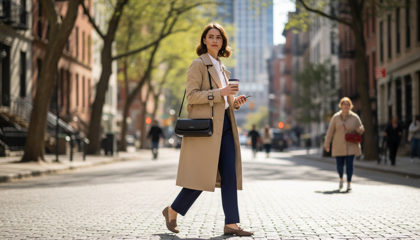Genuine Leather Shoulder Bag for Commutes: Luxury & Ease