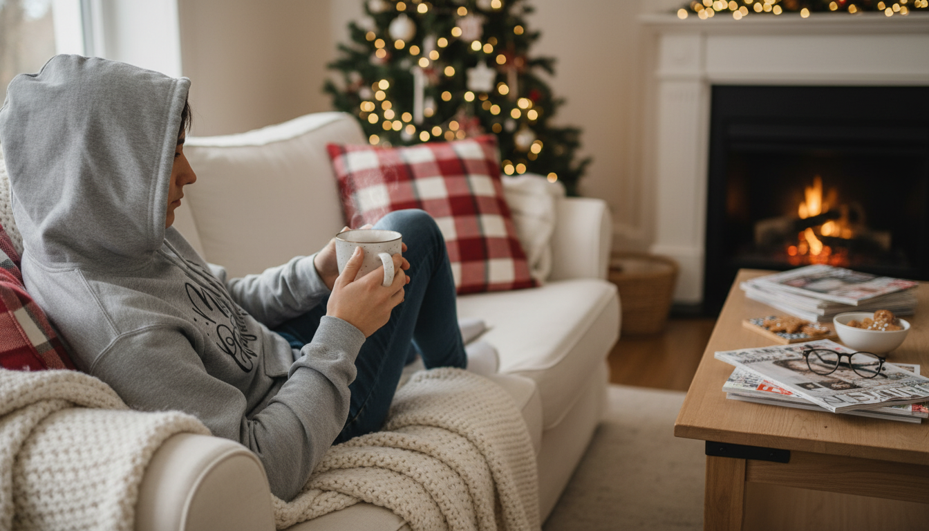Holiday Heavy Blend Hoodie: Fit, Sizing, Care Tips