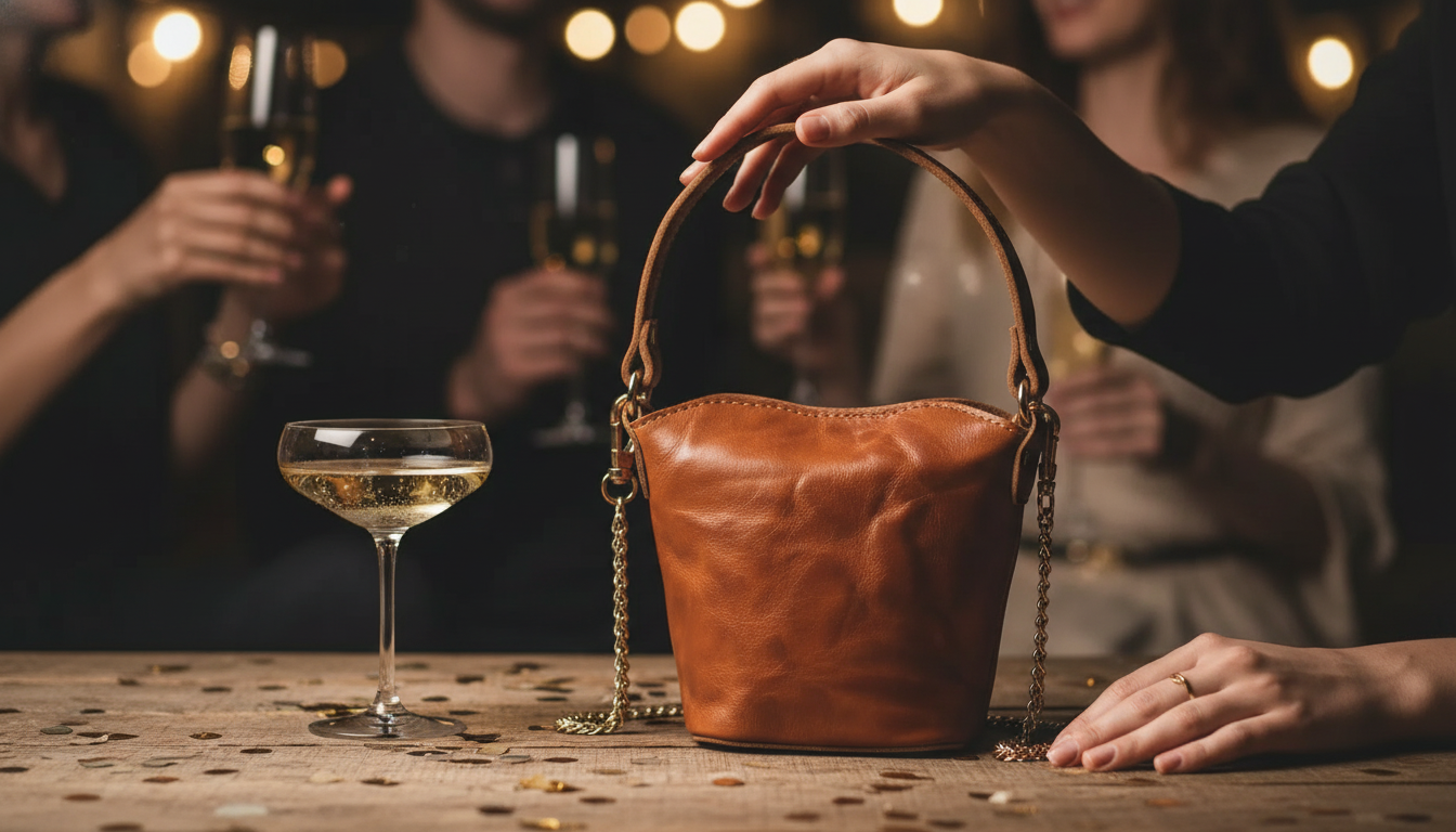 Vintage Leather Chain Crossbody: Chic Party Bag Guide